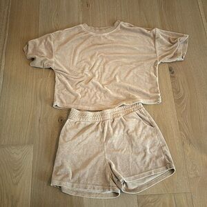 Reflex terry matching set